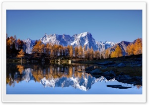 Mont Blanc Autumn Ultra HD Wallpaper for 4K UHD Widescreen desktop, tablet & smartphone