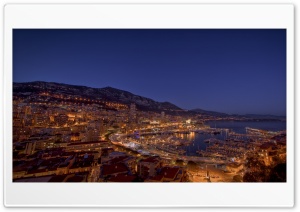 Monte Carlo Night Lights Ultra HD Wallpaper for 4K UHD Widescreen desktop, tablet & smartphone