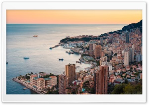 Monte Carlo Panoramic View 4K UHD Wallpaper for Widescreen and UltraWide Desktop, UltraHD TV, Smartphone, Tablet