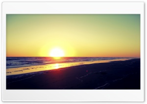 Monte Hermoso Sunset Ultra HD Wallpaper for 4K UHD Widescreen desktop, tablet & smartphone