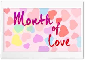 Month of Love Ultra HD Wallpaper for 4K UHD Widescreen desktop, tablet & smartphone