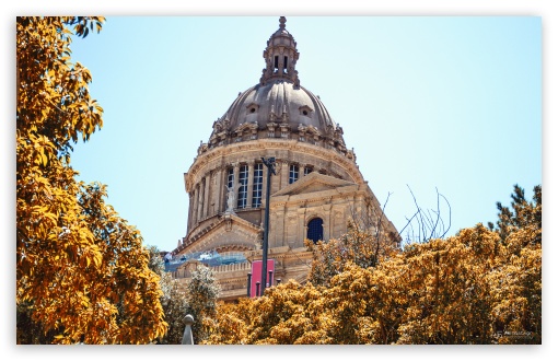 Montjuic palace - Barcelona UltraHD Wallpaper for UHD 16:9 2160p 1440p 1080p 900p 720p ; 8K UHD TV 16:9 Ultra High Definition 2160p 1440p 1080p 900p 720p ; Widescreen 16:10 5:3 WHXGA WQXGA WUXGA WXGA WGA ; Fullscreen 3:2 DVGA HVGA HQVGA ( Apple PowerBook G4 iPhone 4 3G 3GS iPod Touch ) ;