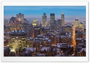 Montreal Skyscrapers Ultra HD Wallpaper for 4K UHD Widescreen desktop, tablet & smartphone