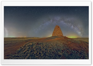 Monument Panorama, Night Time Ultra HD Wallpaper for 4K UHD Widescreen desktop, tablet & smartphone