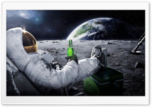 Moon 4K UHD Wallpaper for Widescreen and UltraWide Desktop, UltraHD TV, Smartphone, Tablet