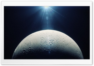 Moon In Space Ultra HD Wallpaper for 4K UHD Widescreen desktop, tablet & smartphone