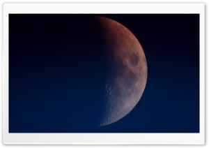 Moon increasing, Half Moon Ultra HD Wallpaper for 4K UHD Widescreen desktop, tablet & smartphone