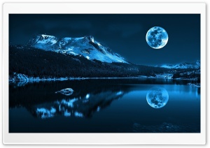 Moonlight Night Ultra HD Wallpaper for 4K UHD Widescreen desktop, tablet & smartphone