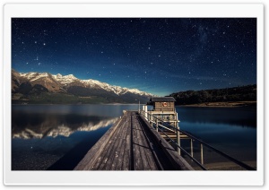 Moonlit Night Ultra HD Wallpaper for 4K UHD Widescreen desktop, tablet & smartphone