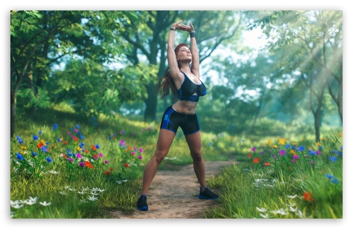 Morning Jogs UltraHD Wallpaper for UHD 16:9 ; HD 16:9 ; UltraWide 21:9 24:10 ; Widescreen 16:10 5:3 ; Fullscreen 4:3 5:4 3:2 ; Tablet 1:1 ; Mobile 9:16 9:19.5 9:20 10:16 2:3 3:5 3:4 ;