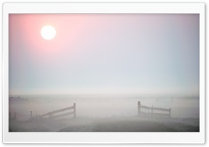 Morning Mist, Terschelling Ultra HD Wallpaper for 4K UHD Widescreen desktop, tablet & smartphone