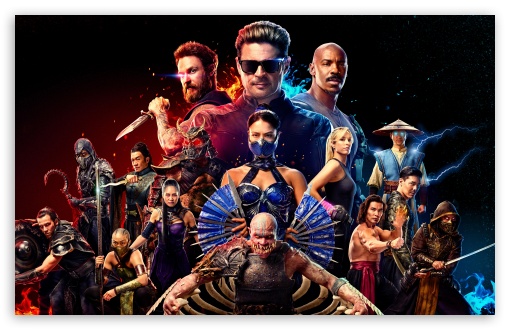 Mortal Kombat 2 Movie Cast 2026 UltraHD Wallpaper for UHD 16:9 ; HD 16:9 ; UltraWide 21:9 24:10 32:9 32:10 ; Widescreen 16:10 ; Tablet 1:1 ; Mobile 9:16 ; Dual 16:10 16:9 ; Triple 16:10 16:9 ;