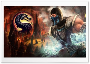 Mortal Kombat Sub zero Ultra HD Wallpaper for 4K UHD Widescreen Desktop, Lockscreen, Screensaver, TV, Tablet, Smartphone