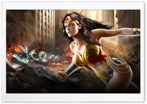 Mortal Kombat Vs Dc Universe Comics - Wonder Woman Ultra HD Wallpaper for 4K UHD Widescreen desktop, tablet & smartphone