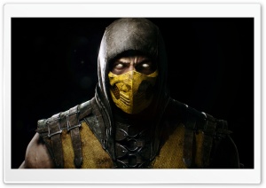 Mortal Kombat X - Scorpio Ultra HD Wallpaper for 4K UHD Widescreen desktop, tablet & smartphone