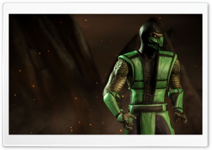 Mortal Kombat X Reptile Ultra HD Wallpaper for 4K UHD Widescreen desktop, tablet & smartphone