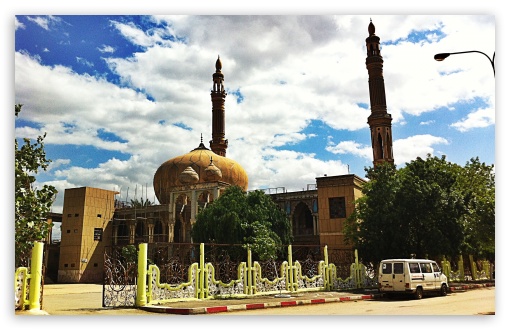 Mosque , Algeria , Khemis Miliana UltraHD Wallpaper for HD 16:9 ; Widescreen 16:10 5:3 ; Fullscreen 4:3 5:4 ;