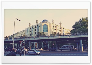 Mosque in Kreuzberg Ultra HD Wallpaper for 4K UHD Widescreen desktop, tablet & smartphone