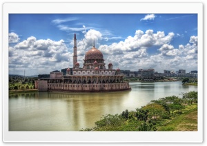 Mosque In Kuala Lumpur Ultra HD Wallpaper for 4K UHD Widescreen desktop, tablet & smartphone