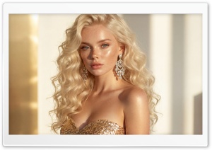 Most Beautiful Glamorous Woman 4K UHD Wallpaper for Widescreen and UltraWide Desktop, UltraHD TV, Smartphone, Tablet