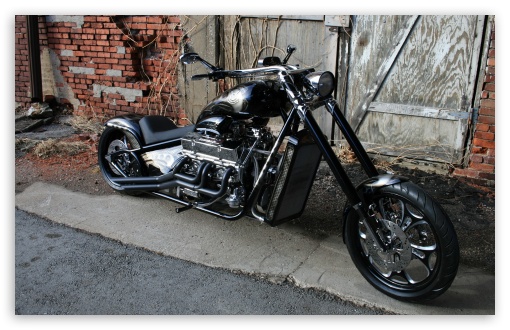 motocycle-bikes-v8-chopper UltraHD Wallpaper for Widescreen 16:10 ;