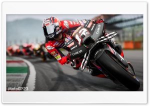 MotoGP 23 Game Ultra HD Wallpaper for 4K UHD Widescreen desktop, tablet & smartphone