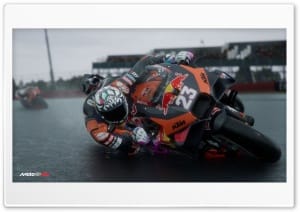MotoGP 25 Enea Bastianini Red Bull KTM Factory Racing 4K UHD Wallpaper for Widescreen and UltraWide Desktop, UltraHD TV, Smartphone, Tablet