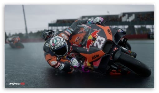 MotoGP 25 Enea Bastianini Red Bull KTM Factory Racing UltraHD Wallpaper for UHD 16:9 ; HD 16:9 ; UltraWide 21:9 24:10 ;