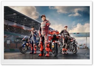 MotoGP 26 Official Cover New Teams and Rider Grid Lineup 4K UHD Wallpaper for Widescreen and UltraWide Desktop, UltraHD TV, Smartphone, Tablet