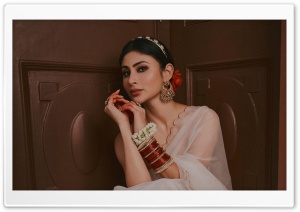 Mouni Roy 4K UHD Wallpaper for Widescreen and UltraWide Desktop, UltraHD TV, Smartphone, Tablet