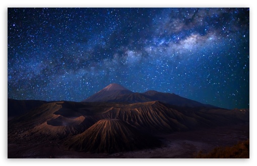 Mount Bromo - Full Sky Landspaces Ultra HD Desktop Background Wallpaper ...