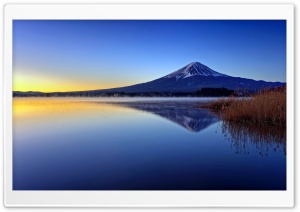 Mount Fuji at Sunrise Ultra HD Wallpaper for 4K UHD Widescreen Desktop, Lockscreen, Screensaver, TV, Tablet, Smartphone