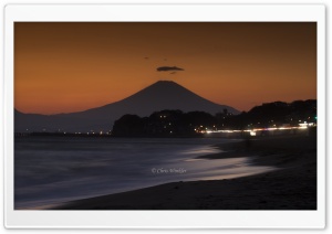 Mount Fuji at Sunset Ultra HD Wallpaper for 4K UHD Widescreen desktop, tablet & smartphone