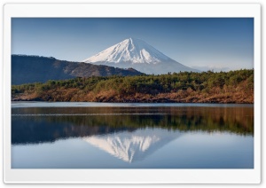 Mount Fuji Reflection Ultra HD Wallpaper for 4K UHD Widescreen desktop, tablet & smartphone