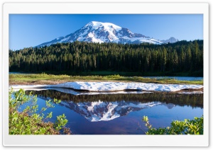 Mount Rainier Most Dangerous Volcanoes in the World Ultra HD Wallpaper for 4K UHD Widescreen desktop, tablet & smartphone