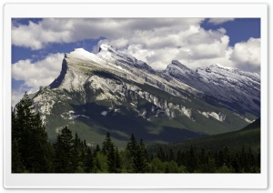 Mount Rundle Hike 4K UHD Wallpaper for Widescreen and UltraWide Desktop, UltraHD TV, Smartphone, Tablet