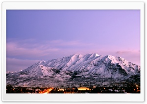 Mount Timpanogos - Dusk Ultra HD Wallpaper for 4K UHD Widescreen desktop, tablet & smartphone