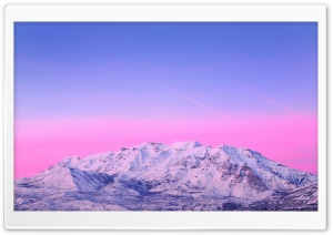 Mount Timpanogos   Pink Sunset Ultra HD Wallpaper for 4K UHD Widescreen desktop, tablet & smartphone