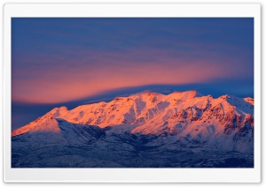 Mount Timpanogos Sunset Ultra HD Wallpaper for 4K UHD Widescreen desktop, tablet & smartphone