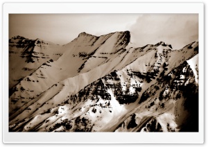 Mount Timpanogos (Vintage Photography) Ultra HD Wallpaper for 4K UHD Widescreen desktop, tablet & smartphone