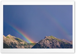 Mountain Double Rainbow Ultra HD Wallpaper for 4K UHD Widescreen desktop, tablet & smartphone