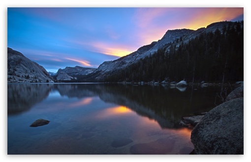 Mountain Lake HDR Ultra HD Desktop Background Wallpaper for 4K UHD TV ...