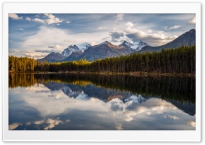 Mountain Lake Landscape Ultra HD Wallpaper for 4K UHD Widescreen desktop, tablet & smartphone