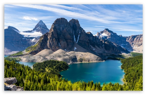 Mountain Lake Panorama UltraHD Wallpaper for UHD 16:9 ; HD 16:9 ; UltraWide 21:9 24:10 ; Widescreen 16:10 5:3 ; Fullscreen 4:3 5:4 3:2 ; Tablet 1:1 ; Mobile 9:16 9:19.5 9:20 10:16 2:3 3:5 3:4 ;