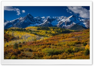 Mountain Landscape In Aspen, Colorado Ultra HD Wallpaper for 4K UHD Widescreen desktop, tablet & smartphone