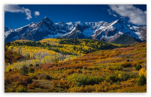 Mountain Landscape In Aspen, Colorado Ultra HD Desktop Background ...