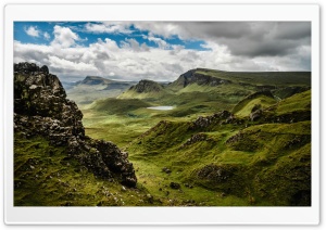 Mountain, Landscape, Wilderness, Clouds, Blue Sky 4K UHD Wallpaper for Widescreen and UltraWide Desktop, UltraHD TV, Smartphone, Tablet