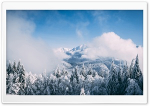 Mountain Landscape Winter Ultra HD Wallpaper for 4K UHD Widescreen desktop, tablet & smartphone