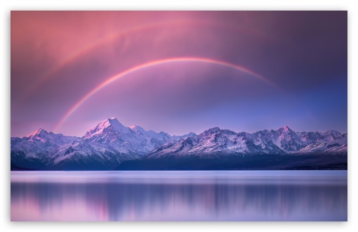 Mountain, Nature, Mountain Range, Rainbow, Water, Tranquility, Lake, Cold UltraHD Wallpaper for UHD 16:9 ; HD 16:9 ; UltraWide 21:9 24:10 32:9 32:10 ; Widescreen 16:10 5:3 ; Fullscreen 4:3 5:4 3:2 ; Tablet 1:1 ; Mobile 9:16 9:19.5 9:20 9:21 9:22 10:16 2:3 3:5 3:4 ; Dual 16:10 5:3 16:9 4:3 5:4 3:2 ;