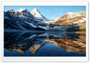 Mountain Peaks Reflection Ultra HD Wallpaper for 4K UHD Widescreen desktop, tablet & smartphone